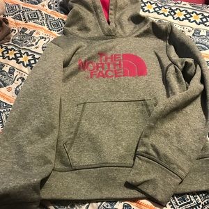 North Face hoodie kids youth 7/8